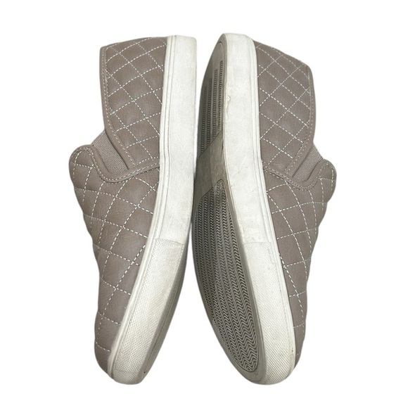 Steve Madden quilted slip on sneaker Ecentrcq taupe vegan leather size 11 - Picture 8 of 12
